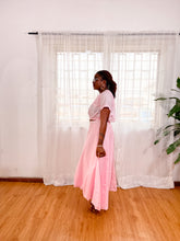 Load image into Gallery viewer, Short Sleeve Bubble Skirt Set