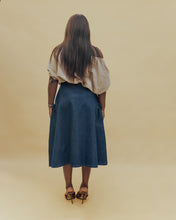 Load image into Gallery viewer, The Denim Midi Skirt