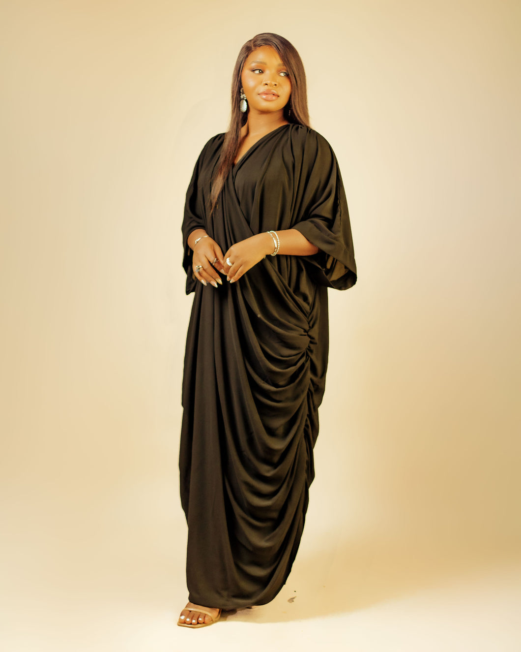 Black Drape Boubou