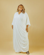 Load image into Gallery viewer, White Drape Boubou