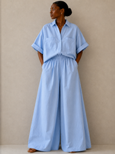 Load image into Gallery viewer, The Cotton Palazzo Set