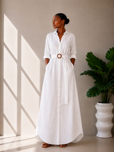 Load image into Gallery viewer, The Maxi Shirt Dress