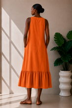 Load image into Gallery viewer, The Gathered Hem Midi Dress