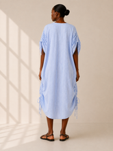 Load image into Gallery viewer, Drawstring Midi Dress