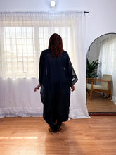 Load image into Gallery viewer, The Black Drape Boubou