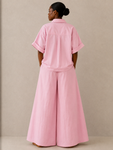 Load image into Gallery viewer, The Cotton Palazzo Set