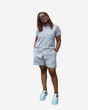 Load image into Gallery viewer, The Grey Cotton short set